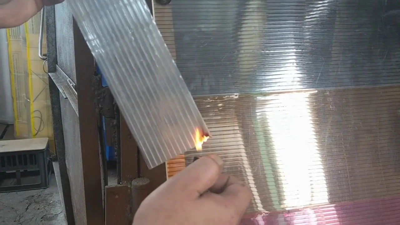 Горючесть и пожаробезопасность поликарбоната