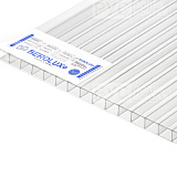 Сотовый поликарбонат 8 мм 2100x3000 мм прозрачный BEROLUX